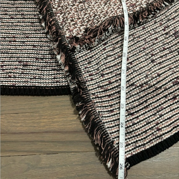 White House Black Market Fringe Knit Cardigan. SP - Picture 7 of 8